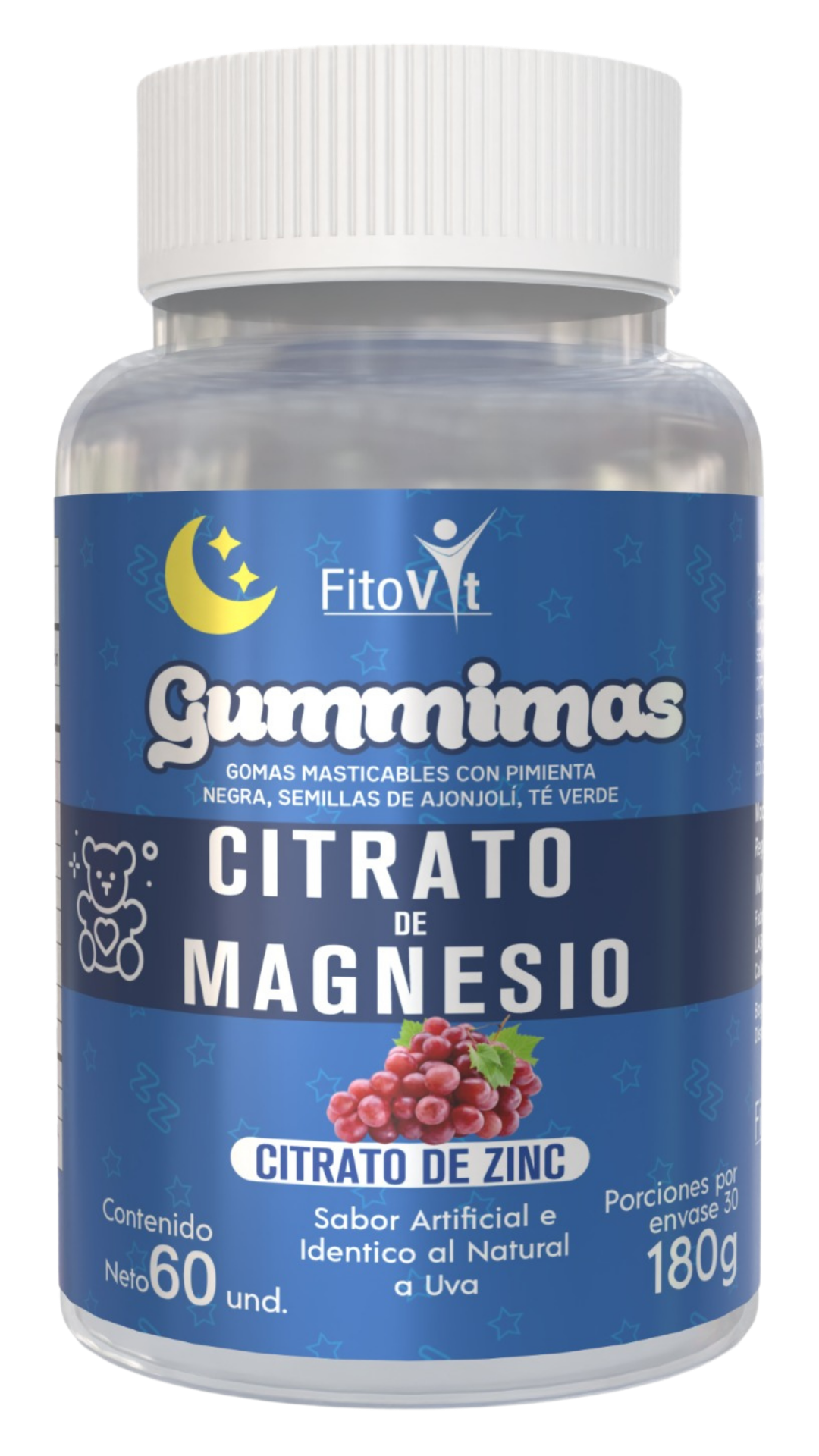 Citrato de Magnesio gomitas x60und Fito Vit
