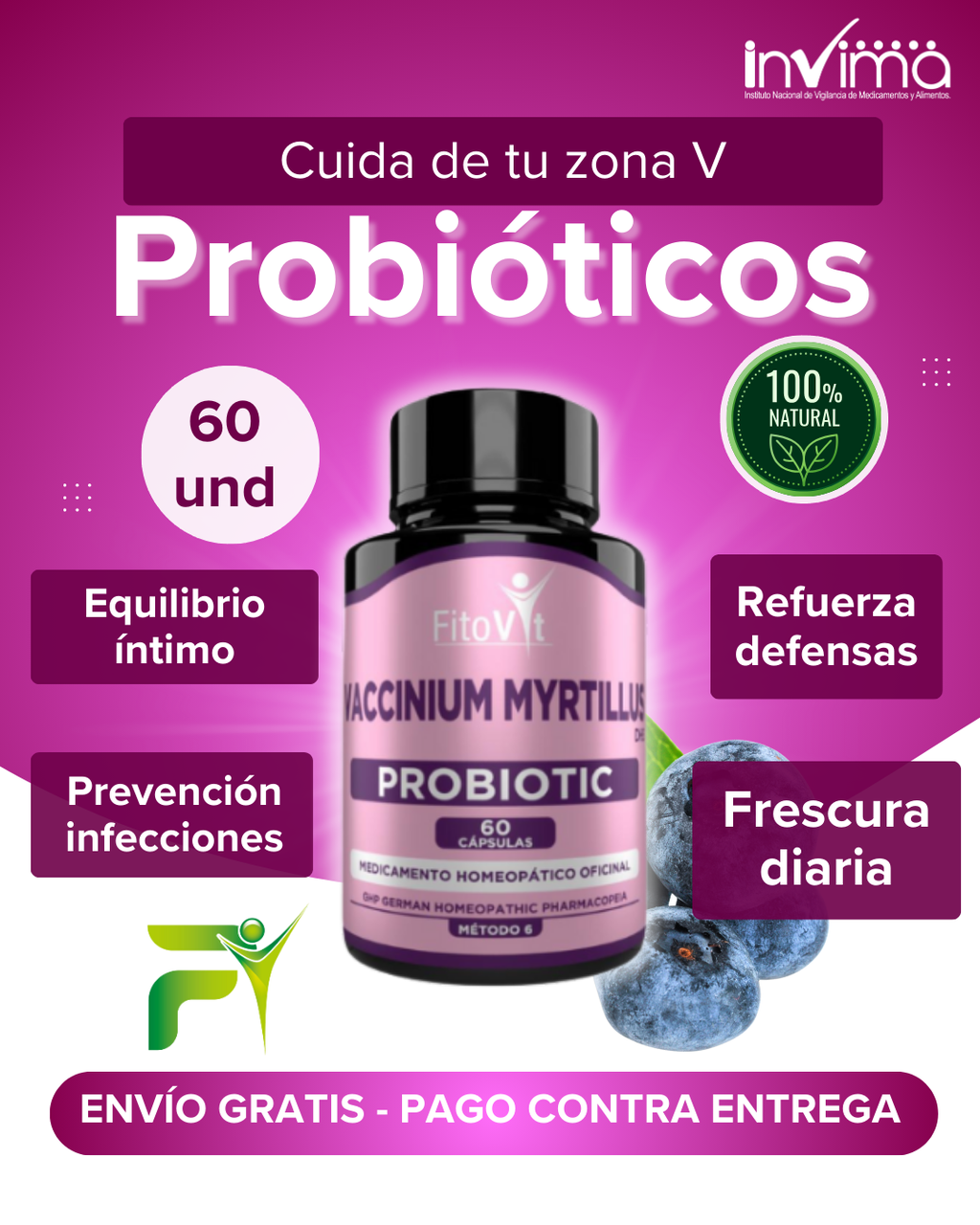 Probioticos x60 capsulas