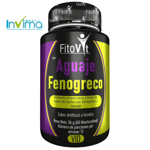 Aguaje y Fenogreco x60 pastillas FitoVit