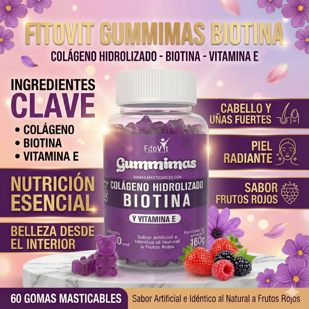 Biotina Gomitas x60und FitoVit
